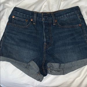 Wedgie Fit Denim Shorts